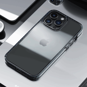 Rock Crystal Shield Series Case for Iphone 14 Pro transparent-black - Image 7