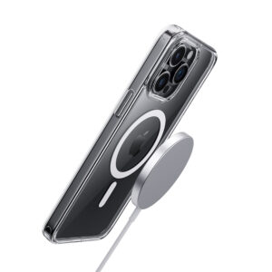 Rock Crystal Series Magnetic Case for Iphone 15 Pro transparent - Image 2