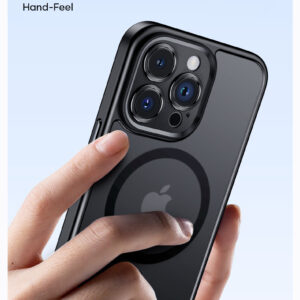 Rock Guard Touch Matte Series Magnetic Case for Iphone 15 white - Image 6