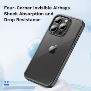 Rock Guard Series Case for Iphone 15 Pro Max transparent-grey - Image 7