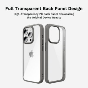 Rock Guard Series Case for Iphone 15 Plus transparent-white - Image 2