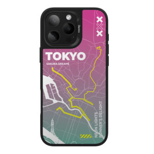 Benks Dynamic City Tokyo Case for Iphone 16 Pro - Image 2