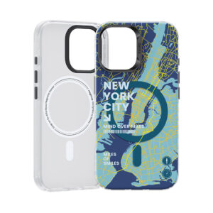 Benks Magnetic City New York dėklas skirtas Apple iPhone 16 - Image 2
