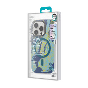 Benks Magnetic City New York dėklas skirtas Apple iPhone 16 - Image 7