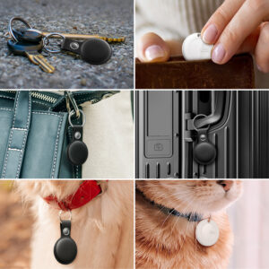 MiLi GPS Bluetooth MiTag Tracker HD-P16 (Apple only) + keyring black - Image 2