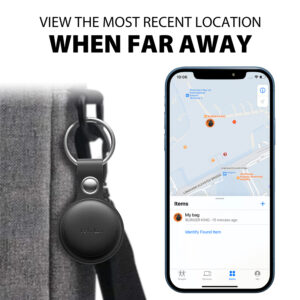 MiLi GPS Bluetooth MiTag Tracker HD-P16 (Apple only) + keyring black - Image 6