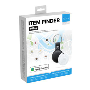 MiLi GPS Bluetooth MiTag Tracker HD-P16 (Apple only) + keyring black - Image 9
