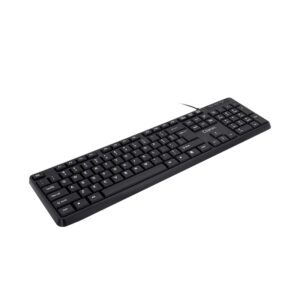 Cliptec Computer keyboard Primo RZK251 wired juodos spalvos - Image 2