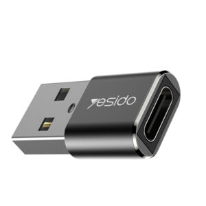 Yesido Adapter OTG GS09 - USB (male) to Type C (female) - juodos spalvos - Image 6