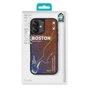 Benks Dynamic City Boston dėklas skirtas Apple iPhone 16 - Image 6