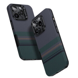 Benks Magnetic Armor Pro Aurora Kevlar 600D dėklas (CA66) skirtas Apple iPhone 16 Pro Max - Image 4
