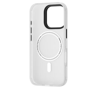 Benks Magnetic Lucid Armor dėklas (0065) skirtas Apple iPhone 16 Pro baltos spalvos - Image 2