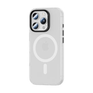 Benks Magnetic Lucid Armor dėklas (0065) skirtas Apple iPhone 16 Pro baltos spalvos - Image 4