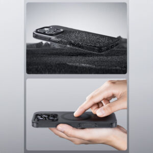 Benks Magnetic Lucid Armor dėklas (0065) skirtas Apple iPhone 16 Pro baltos spalvos - Image 6
