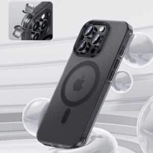 Benks Magnetic Lucid Armor dėklas (0065) skirtas Apple iPhone 16 Pro baltos spalvos - Image 7