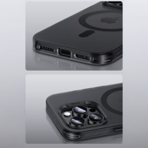 Benks Magnetic Lucid Armor dėklas (0065) skirtas Apple iPhone 16 Pro baltos spalvos - Image 9