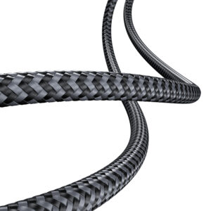 Benks Cable D49 braided - Type C to Type C - PD 60W 3A 1,2 metres juodos spalvos - Image 3
