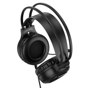 Borofone ausinės BO111 Eminent gaming with microphone juodos spalvos - Image 2