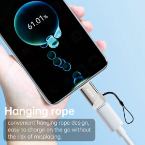 Rock Adapter L12 - Type C (female) to Lightning (male) - PD 30W titanium - Image 8