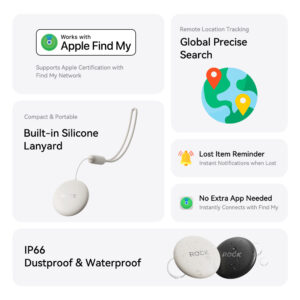 Rock Tracker Tag (Apple only) beige - Image 3