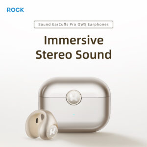 Rock Bluetooth ausinės OWS Sound EarCuffs Pro juodos spalvos - Image 3