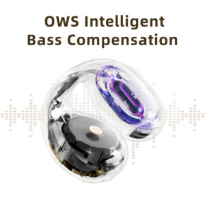 Rock Bluetooth ausinės OWS Sound EarCuffs Pro juodos spalvos - Image 6