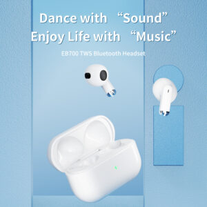 Rock Bluetooth ausinės TWS EB700 baltos spalvos - Image 8