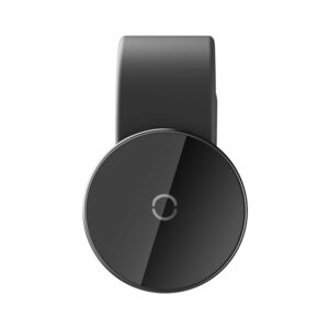 Rock Magnetic car holder Q11 with stick-on base with velcro to dashboard juodos spalvos - Image 3
