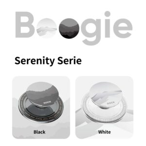 Rock PopSocket Boogie Pure Series magnetic juodos spalvos - Image 2