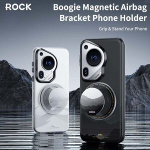 Rock PopSocket Boogie Serenity Series magnetic juodos spalvos - Image 5