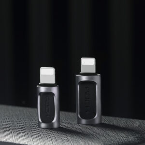Rock Adapter - Lightning (male) to Type C (female) - juodos spalvos - Image 4