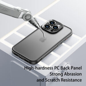 Rock Guard Touch Matte Series dėklas skirtas Apple iPhone 16 Pro pilkos spalvos - Image 7