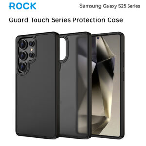 Rock Guard Touch Matte Series dėklas skirtas Samsung Galaxy S25 Plus pilkos spalvos - Image 2