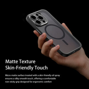 Rock Guard Touch Matte Series Magnetic dėklas skirtas Apple iPhone 16 Pro Max blue - Image 7