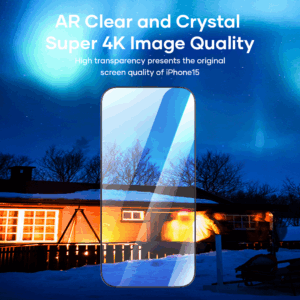 Rock Tempered glass HD Full-coverage Anti-static for Iphone 16 Pro - Image 5