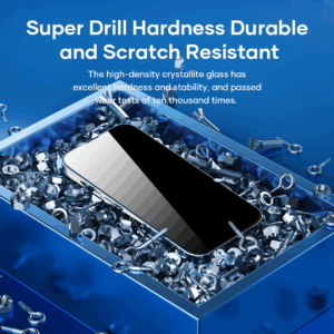 Rock Tempered glass HD Full-coverage Anti-static for Iphone 16 Pro Max - Image 5