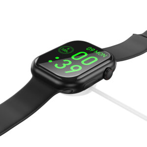 Borofone Induction charger for BD10/BD10 Ultra smartwatch baltos spalvos - Image 3