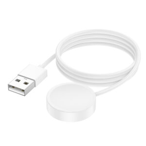 Borofone Induction charger for BD10/BD10 Ultra smartwatch baltos spalvos - Image 2
