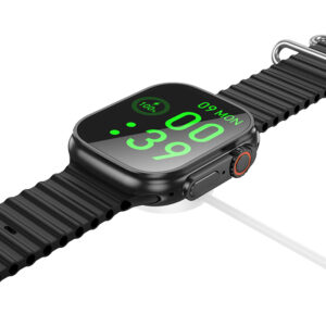 Borofone Induction charger for BD10/BD10 Ultra smartwatch baltos spalvos - Image 4