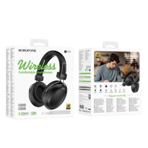 Borofone ausinės BO33 Melody bluetooth juodos spalvos - Image 4