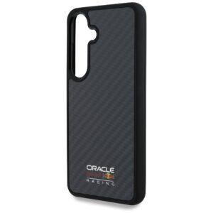 Original dėklas RED BULL Real Carbon Fiber Shiny Logo MagSafe skirtas Samsung Galaxy S25 juodos spalvos - Image 6