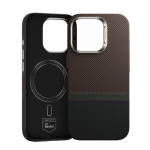 Benks Magnetic Armor Pro Prestige Kevlar 600D dėklas (Y066) skirtas Apple iPhone 16 Pro Max (Camera Control Button) - Image 3