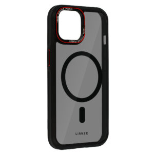 Liavec Hybrid Smoke Magsafe dėklas skirtas Apple iPhone 15 - Image 3