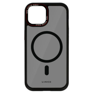 Liavec Hybrid Smoke Magsafe dėklas skirtas Apple iPhone 15 - Image 5