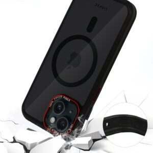 Liavec Hybrid Smoke Magsafe dėklas skirtas Apple iPhone 15 - Image 7
