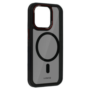 Liavec Hybrid Smoke Magsafe dėklas skirtas Apple iPhone 15 Pro - Image 3