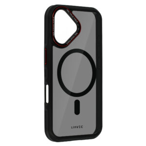 Liavec Hybrid Smoke Magsafe dėklas skirtas Apple iPhone 16 - Image 3