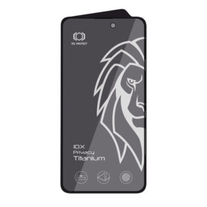 Tempered glass Tel Protect 10X Privacy Titanium for Iphone 14 Pro (envelope) - Image 3