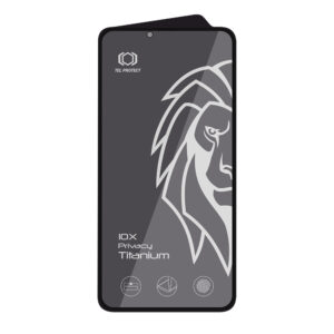Tempered glass Tel Protect 10X Privacy Titanium for Iphone 13/13 Pro/16E/17E (envelope) - Image 3