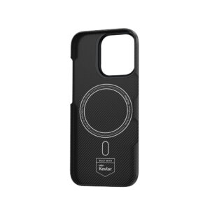 Benks Magnetic Armor Air Kevlar dėklas PC Frame 600D (D066) skirtas Apple iPhone 16 Pro Max juodos spalvos - Image 3